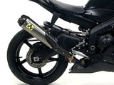 ARROW 71217CKZ Yamaha R6 (2017+) Titanium Full Exhaust System "Competition Evo Pista" (racing)