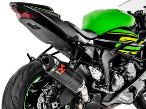 AKRAPOVIC S-K6SO7-ZC Kawasaki Ninja ZX-6R (2024+) Slip-on Exhaust (carbon)