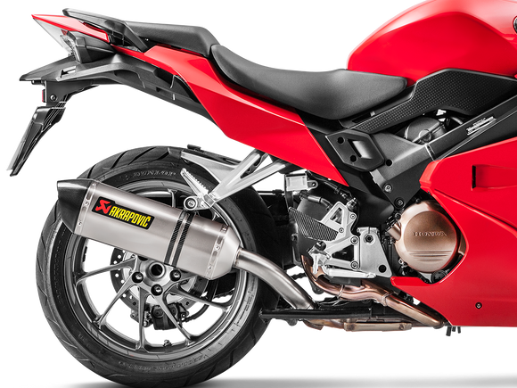 AKRAPOVIC S-H8SO4-HRT Honda VFR800F (2020+) Slip-on Exhaust (titanium) – Accessories in the 2WheelsHero Motorcycle Aftermarket Accessories and Parts Online Shop