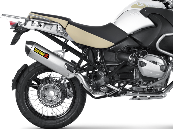 AKRAPOVIC S-B12SO9-HRT BMW R1200GS / Adventure (2012+) Slip-On Exhaust (titanium) – Accessories in the 2WheelsHero Motorcycle Aftermarket Accessories and Parts Online Shop