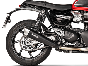 AKRAPOVIC S-T12SO2-HCQTBL Triumph Speed Twin / Thruxton RS (2020+) Slip-On Exhaust (titanium) – Accessories in the 2WheelsHero Motorcycle Aftermarket Accessories and Parts Online Shop