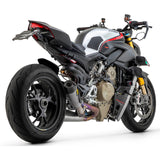 ARROW 71162PK Ducati Streetfighter V4 (2020+) Titanium Slip-on Exhaust "Works" (racing)