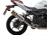ARROW 71220CKZ Kawasaki Ninja 400 (2023+) Titanium Full Exhaust System "Competition Evo Pista" (racing)