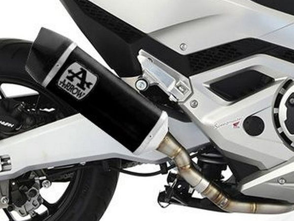 ARROW 73518AKNC Honda Forza 750 (2021+) Dark Aluminum Slip-on Exhaust 