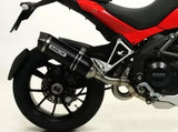 ARROW 71429MI+71768AKN Ducati Multistrada 1200/S (2010+) Aluminum Full Exhaust System "Competition Evo Race-Tech" (racing)