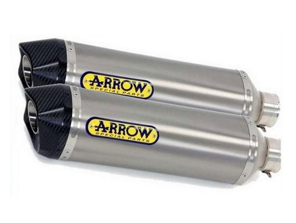 ARROW 71414MI+72613PK KTM 950SM (2006+) Titanium Slip-on Exhaust 