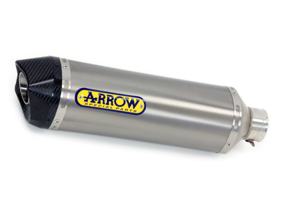 ARROW 71636MI+71841PK Kawasaki ZX10R (2016+) Titanium Slip-on Exhaust 