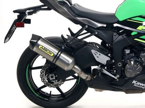 ARROW 71209CKZ Kawasaki ZX6R 636 (2019+) Titanium Full Exhaust System "Competition Evo Pista" (racing)