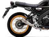 ARROW 51019MI+51004PRI Yamaha XSR125 (2022+) Steel Full Exhaust System "Competition Evo Pro-Race" (racing)