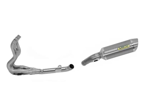 ARROW 71334MI+71702AO Suzuki GSXR600 IE (2006+) Aluminum Full Exhaust System 