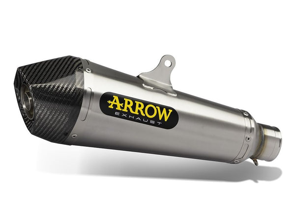 ARROW Kawasaki Z750R (2011+) Steel Alloy Slip-on Exhaust – 2Wheels