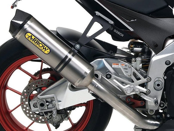 ARROW 71674MI+71744PK Aprilia Tuono V4 (17/18) Slip-on Exhaust 