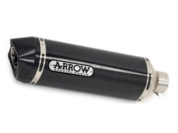 ARROW 71463MI+71796MK Honda Integra 700 (2012+) Carbon Slip-on Exhaust 