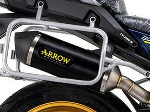 ARROW 71943AKN CF Moto 800MT Sport/Touring (2022+) Dark Aluminum Slip-on Exhaust 