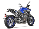 AKRAPOVIC S-Y9R2-AFC Yamaha MT-09 / FZ-09 (2020+) Exhaust System "Racing Line" (carbon)