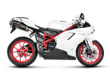 AKRAPOVIC S-D10SO3-ZC Ducati 848 (2010+) Slip-on Exhaust (carbon) – Accessories in the 2WheelsHero Motorcycle Aftermarket Accessories and Parts Online Shop