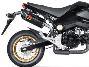 AKRAPOVIC S-H125SO1-HAPC Honda MSX125 / Grom (2015+) Slip-on Exhaust (carbon) – Accessories in the 2WheelsHero Motorcycle Aftermarket Accessories and Parts Online Shop