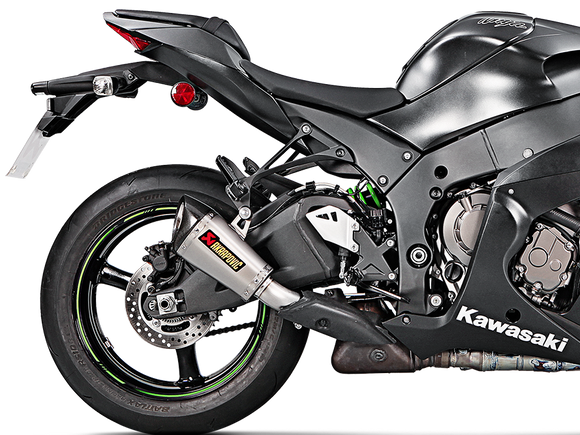 AKRAPOVIC S-K10SO17-ASZ Kawasaki Ninja ZX-10R (2020+) Slip-on Exhaust (titanium)