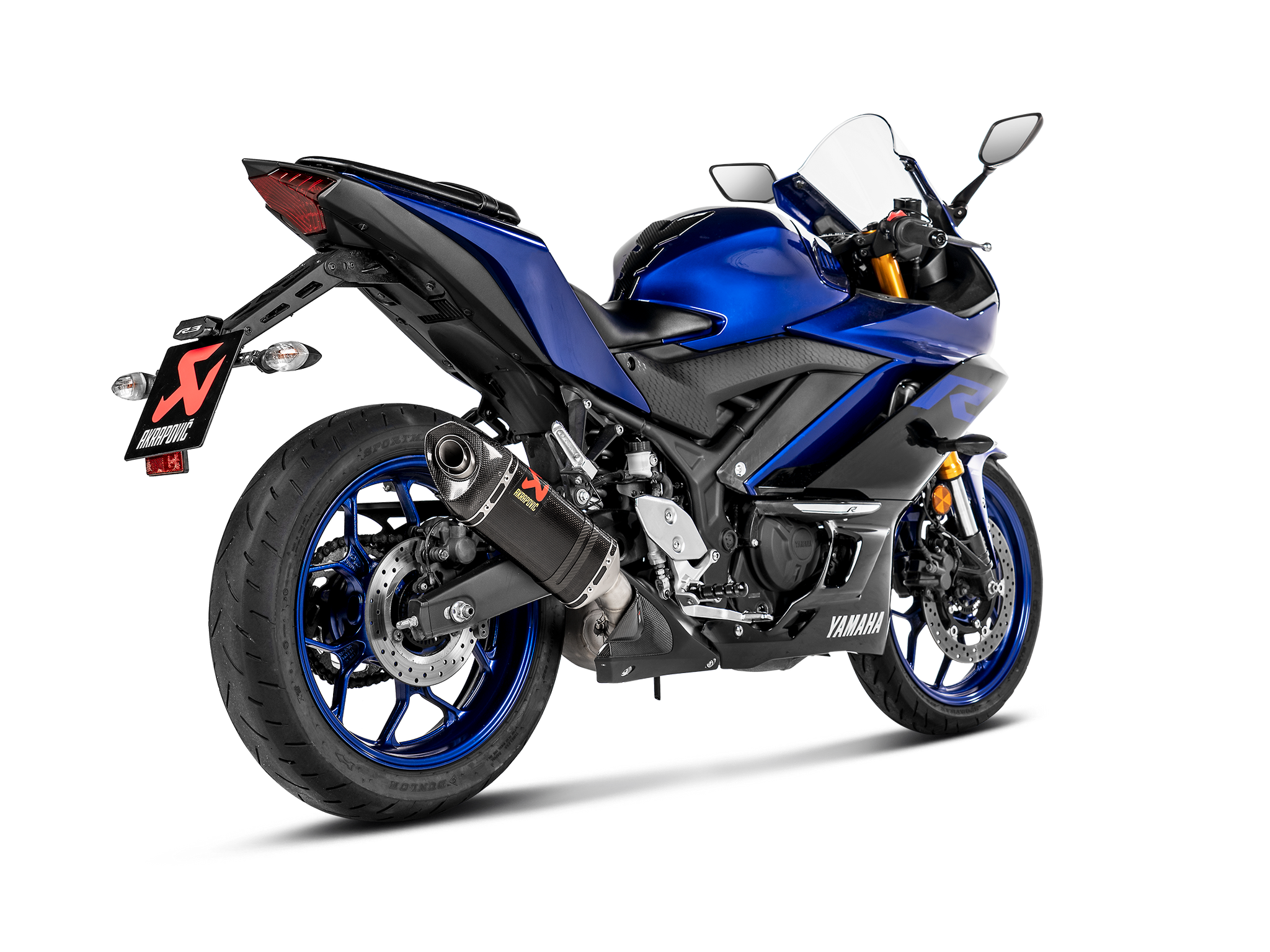 Akrapovic ヒートガード　yzf-r3 yzf-r25 　YAMAHA AKRAPOVIC Yamaha YZF-R3 (2021+) Heat Shield (carbon) – 2Wheels Hero