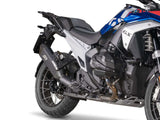 QD EXHAUST BMW R1300GS (2024+) Slip-on Exhaust "Tourance / Mid-Pipe No Kat"