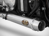 ZARD Triumph Bonneville Bobber 1200 (17/20) Double Stainless Steel Slip-on Exhaust