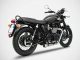 ZARD Triumph Thruxton 900 (03/07) Full Stainless Steel Exhaust System (low mount; racing)