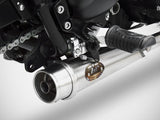 ZARD Triumph Bonneville T100 (02/07) Full Stainless Steel Exhaust System (carburetor; racing)