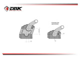 BRM06 - DBK BMW R1300GS (2024+) Handlebar Risers Kit