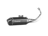 AKRAPOVIC S-VE125R2-HZBL Vespa Primavera 125ie 3V (2020+) Exhaust System "Racing Line" (SS) – Accessories in the 2WheelsHero Motorcycle Aftermarket Accessories and Parts Online Shop