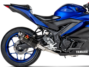 AKRAPOVIC S-Y3R1-APC Yamaha MT-03 / YZF-R3 (2019+) Exhaust System "Racing Line" (carbon) – Accessories in the 2WheelsHero Motorcycle Aftermarket Accessories and Parts Online Shop