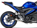 AKRAPOVIC S-Y3R1-APC Yamaha MT-03 / YZF-R3 (2019+) Exhaust System "Racing Line" (carbon) – Accessories in the 2WheelsHero Motorcycle Aftermarket Accessories and Parts Online Shop