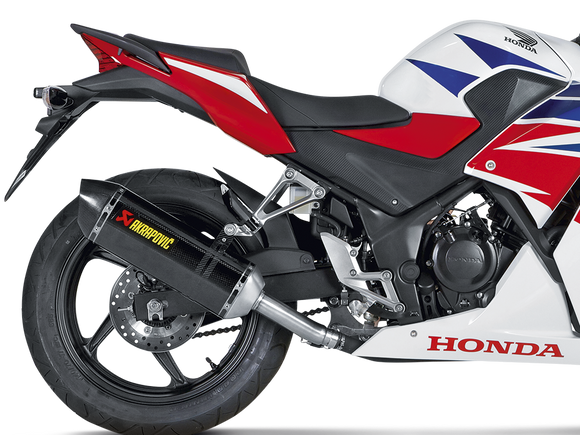 AKRAPOVIC S-H3SO3-RC Honda CBR300R (2016+) Slip-on Exhaust (carbon)