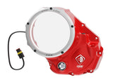 DBK DUCABIKE CCDVL04 Ducati Clear Clutch Cover "Evo LED" – Accessories in the 2WheelsHero Motorcycle Aftermarket Accessories and Parts Online Shop