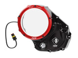 DBK DUCABIKE CCDVL04 Ducati Clear Clutch Cover "Evo LED" – Accessories in the 2WheelsHero Motorcycle Aftermarket Accessories and Parts Online Shop