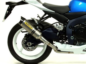 ARROW 71107CKZ Suzuki GSXR750 IE (2011+) Titanium Full Exhaust System "Competition Evo Pista" (racing)