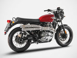 ZARD Royal Enfield Continental GT 650 (19/20) Full Exhaust System "Flat" (racing)