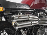 ZARD Royal Enfield Continental GT 650 (2021+) Full Exhaust System "Flat" (racing)