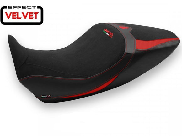 TAPPEZZERIA ITALIA Ducati Diavel 1260 (19/22) Velvet Seat Cover 