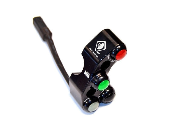 CPPI16 - DUCABIKE Ducati Streetfighter V4 (20/24) Brake Pump Bracket with Integrated Buttons (Brembo Radial/RCS) – Accessories in the 2WheelsHero Motorcycle Aftermarket Accessories and Parts Online Shop