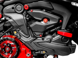 CRB01 - DBK Ducati Monster 937 / 937 SP / 30° Anniversario (2021+) Carbon Horizontal Belt Cover