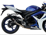MIVV AS.021 SUZUKI GSX-R 600 / 750 ( 2006 - 07 ) Slip-on High Exhaust "GP" (carbon; approved) – Accessories in the 2WheelsHero Motorcycle Aftermarket Accessories and Parts Online Shop
