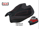 TAPPEZZERIA ITALIA Ducati Panigale V4 (2025+) Velvet Seat Cover "Argenta High" – Accessories in the 2WheelsHero Motorcycle Aftermarket Accessories and Parts Online Shop