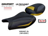 TAPPEZZERIA ITALIA Suzuki GSX-R1300 Hayabusa (2021+) Ultragrip Comfort Velvet Seat Cover "Denia" – Accessories in the 2WheelsHero Motorcycle Aftermarket Accessories and Parts Online Shop