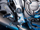 LIGHTECH FTRYA008W Yamaha MT-07 / Tracer 700 Adjustable Rearsets (fold up footpegs) – Accessories in the 2WheelsHero Motorcycle Aftermarket Accessories and Parts Online Shop