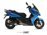 MIVV C.KY.0017 KYMCO K-XCT 300 ( 2012 - 16 ) Full System Exhaust "Urban" (stainless steel; not approved) – Accessories in the 2WheelsHero Motorcycle Aftermarket Accessories and Parts Online Shop