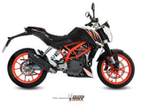 MIVV KT.012 KTM 390 DUKE ( 2013 / 16 ) Full System Exhaust "SUONO" ( black; approved) – Accessories in the 2WheelsHero Motorcycle Aftermarket Accessories and Parts Online Shop