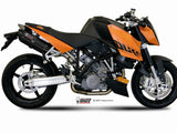 MIVV KT.002 KTM 990 SUPERDUKE ( 2005 / 11 ) Dual Slip-on Exhaust "Suono" ( black; approved) – Accessories in the 2WheelsHero Motorcycle Aftermarket Accessories and Parts Online Shop