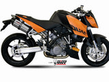 MIVV KT.002 KTM 990 SUPERDUKE ( 2005 / 11 ) Dual Slip-on Exhaust "Suono" ( stainless steel; approved) – Accessories in the 2WheelsHero Motorcycle Aftermarket Accessories and Parts Online Shop