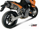 MIVV KT.002 KTM 990 SUPERDUKE ( 2005 / 11 ) Dual Slip-on Exhaust "Suono" ( stainless steel; approved) – Accessories in the 2WheelsHero Motorcycle Aftermarket Accessories and Parts Online Shop