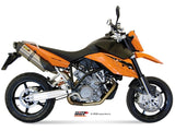 MIVV KT.005 KTM 990 SUPERMOTO R / LC8 950 SUPERMOTO R ( 2005 / 13 ) Dual Bolt-on Exhaust "Suono" ( stainless steel; approved) – Accessories in the 2WheelsHero Motorcycle Aftermarket Accessories and Parts Online Shop